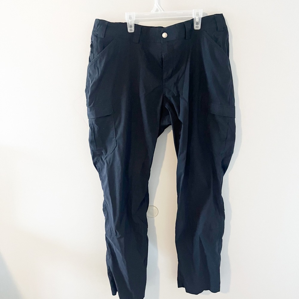 Duluth Trading Co Black Cargo Pants Womens 18W x 31 46709